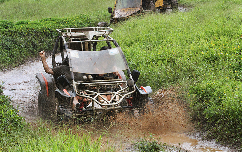 Mud Buggies : Rarotonga : Business News Photos : Richard Moore : Photographer